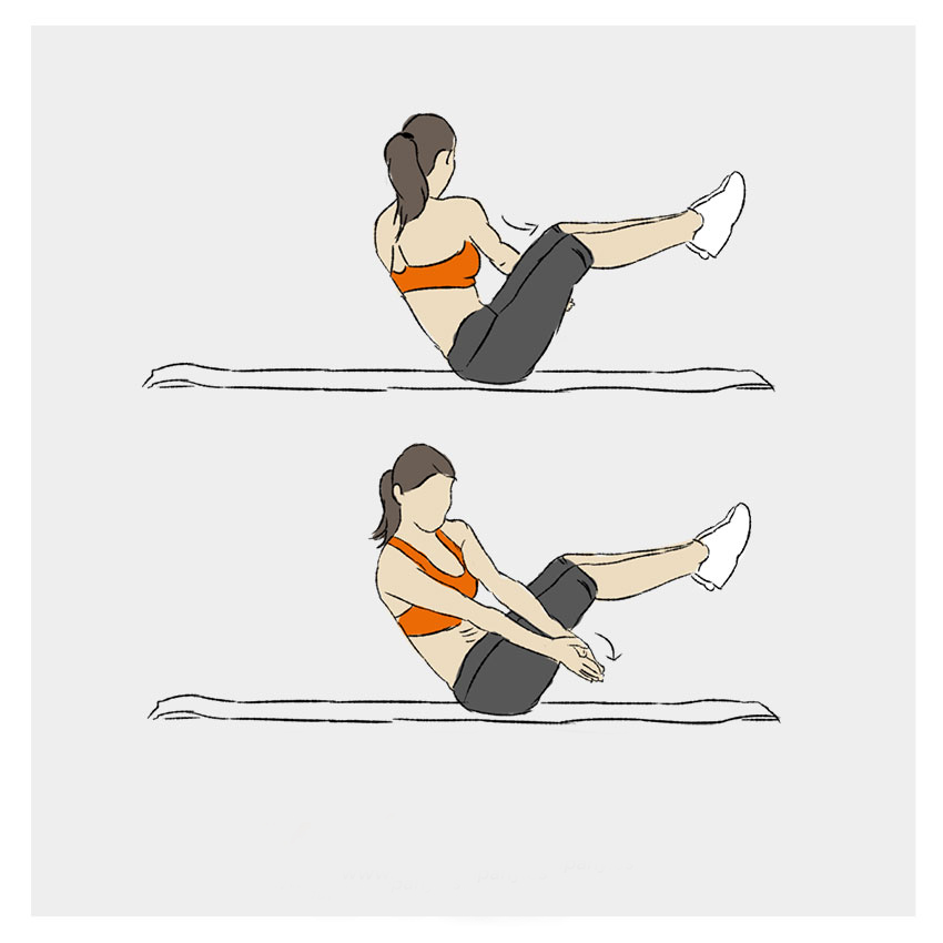 Los 10 mejores ejercicios abdominales para mujeres VIDA CON SALUD